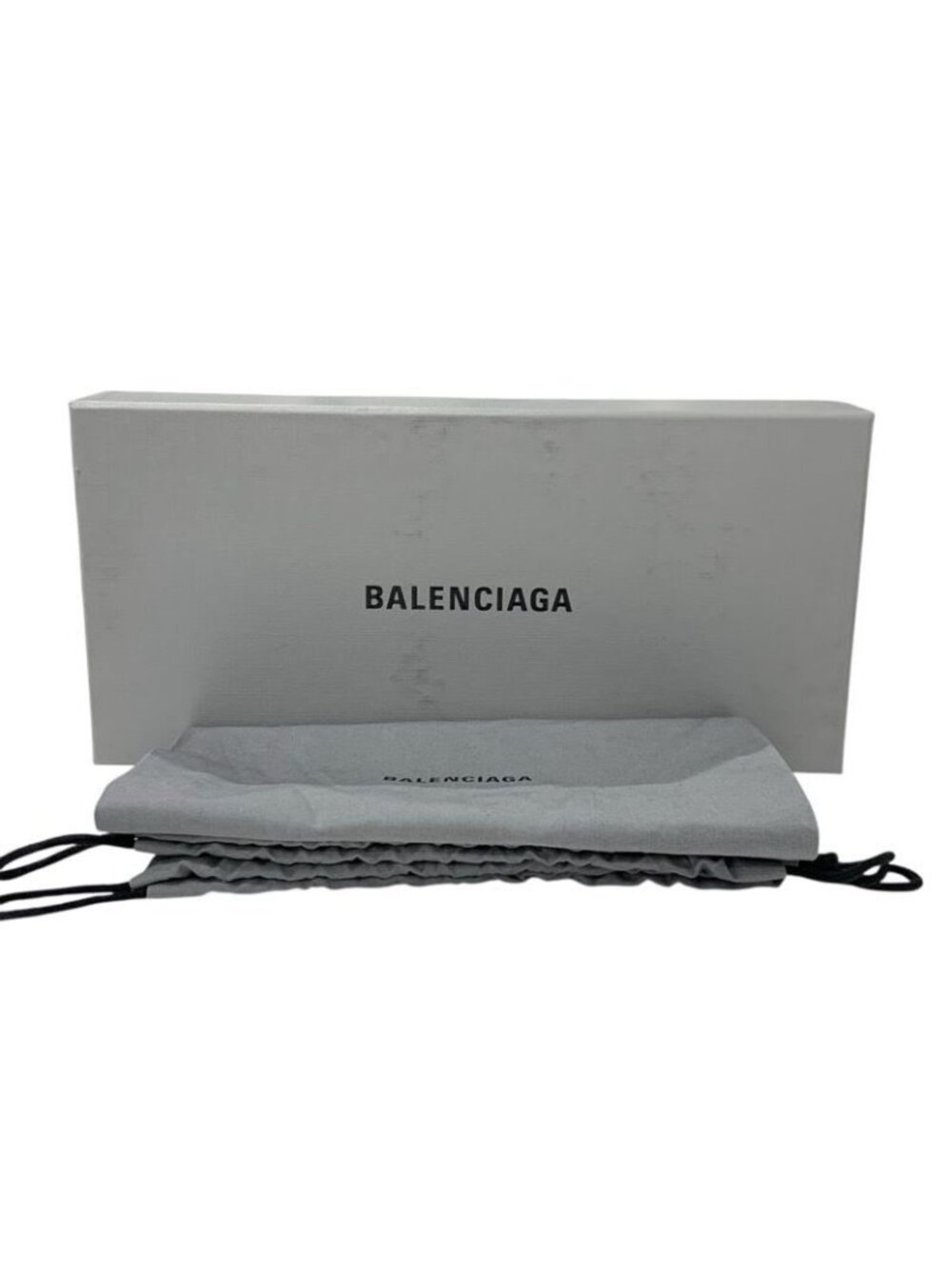 Balenciaga COSY BB Flat Shoes Leather Black Croco Shape Press Logo Mule - Picture 9 of 9